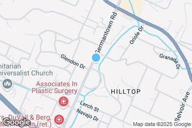Map image of the property - 104 S Germantown Rd
