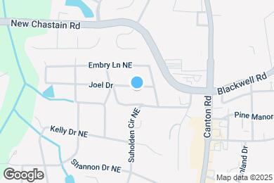 Map image of the property - 634 Joel Dr