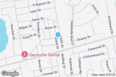 Map image of the property - 24 Quaid St