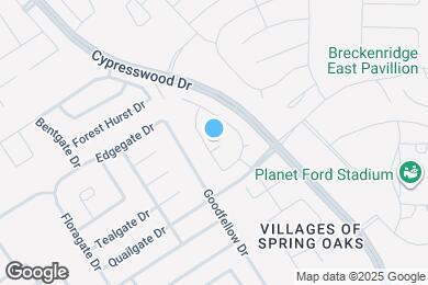 Map image of the property - 5107 Light Bluff Ct