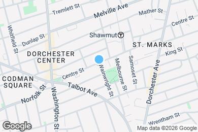 Map image of the property - 91 Centre St