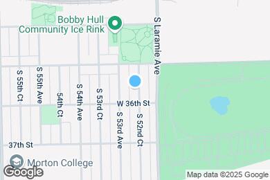 Map image of the property - 3526 S 52nd Ct