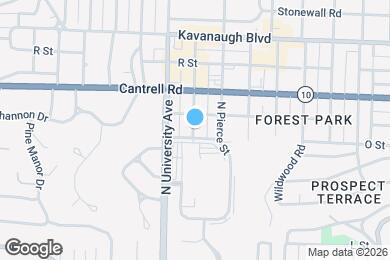 Map image of the property - 1625 N Grant St