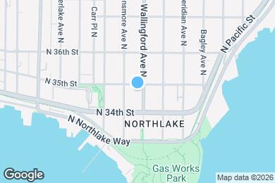 Map image of the property - 3429 Wallingford Ave N