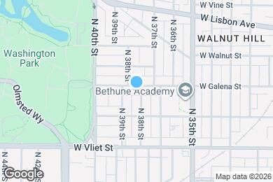 Map image of the property - 3809 W Galena St