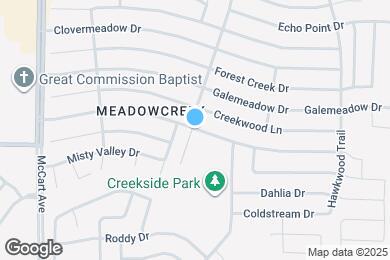 Map image of the property - 2725 Ctr Crk Ln