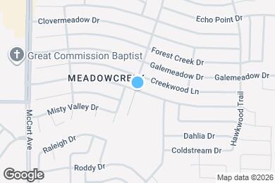 Map image of the property - 2729 Ctr Crk Ln