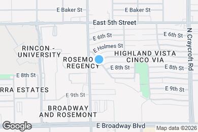 Map image of the property - 5136 E Alberta Dr