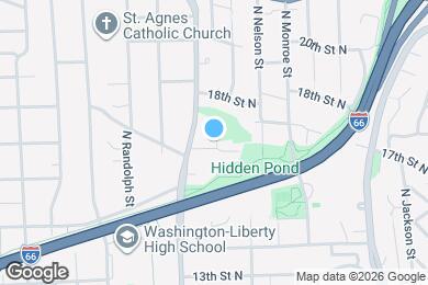 Map image of the property - 3901 17th St N