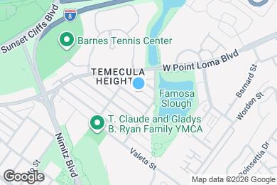 Map image of the property - 4348 Temecula St