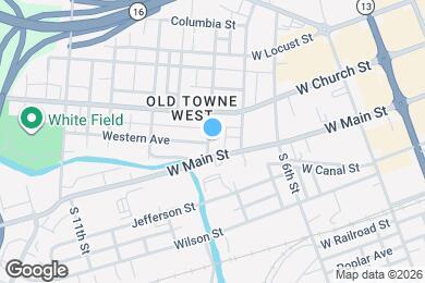 Map image of the property - 8 N 8th St