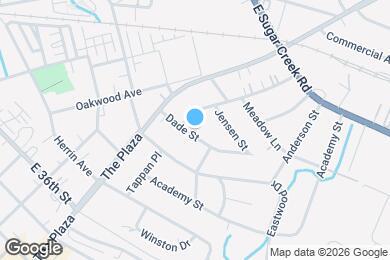 Map image of the property - 1111 Dade St