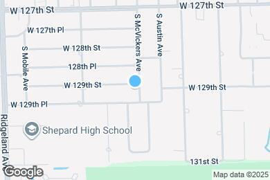 Map image of the property - 6031 W 129th St