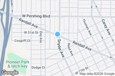 Map image of the property - 3054 Snyder Ave