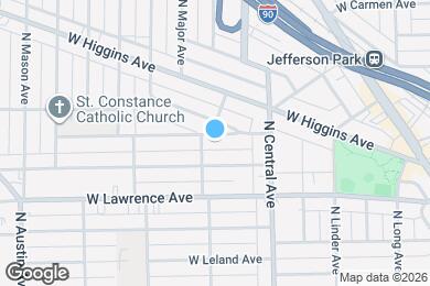 Map image of the property - 5655 W Ainslie St