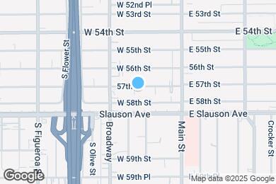 Map image of the property - 210 W 57th St