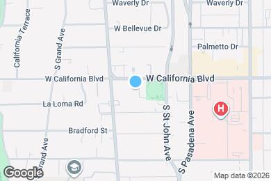 Map image of the property - 330 W California Blvd