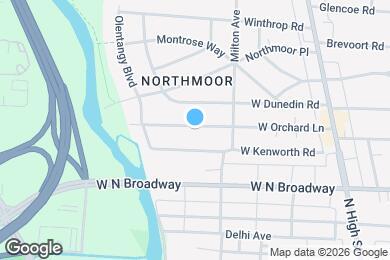 Map image of the property - 211 W Orchard Ln