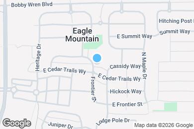 Map image of the property - 1999 E Abbey Way