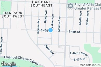 Map image of the property - 4508 Askew Ave