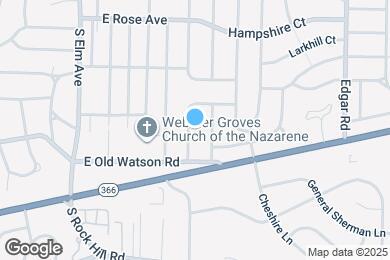 Map image of the property - 1500 Pinetree Ln