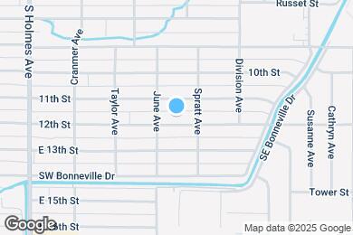 Map image of the property - 845 12th St