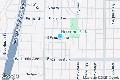 Map image of the property - 220 E Woodin Blvd