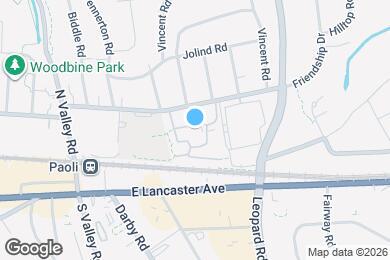 Map image of the property - Paoli Place North Apartments