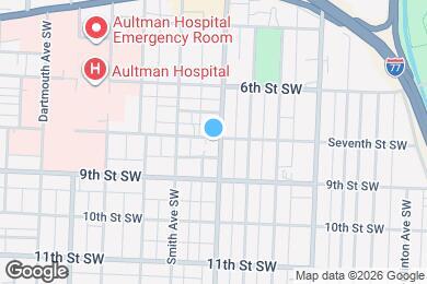 Map image of the property - 703 Harrison Ave SW