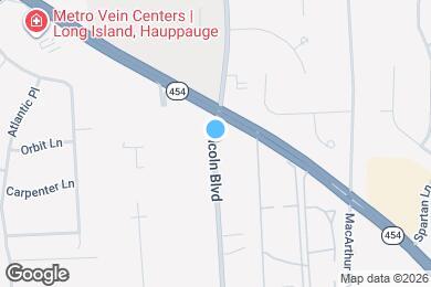 Map image of the property - 375 Lincoln Blvd