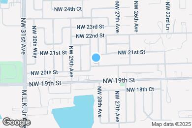Map image of the property - 2001 NW 27th Ln