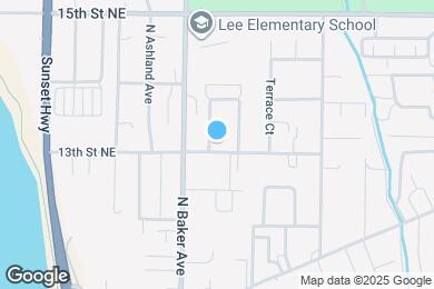 Map image of the property - 1301 Clements Cir