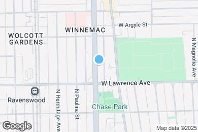 Map image of the property - 4839 N Ashland Ave