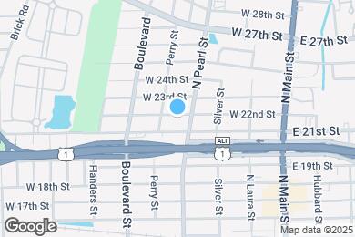 Map image of the property - 320 W 22nd St