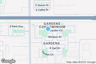 Map image of the property - 4142 E Sheffield Ave