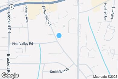 Map image of the property - 2105 Fellowship Rd