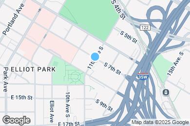 Map image of the property - 1101 S 7th St