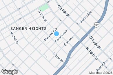 Map image of the property - 1915 Sanger Ave