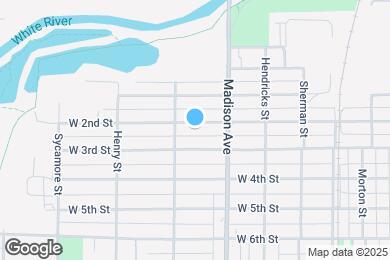 Map image of the property - 1111 W 2nd St