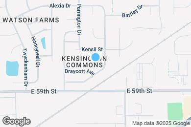 Map image of the property - 10415 Hornton St