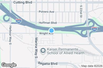 Map image of the property - 1580 Wright Ave