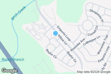 Map image of the property - 3440 Baylor Cir
