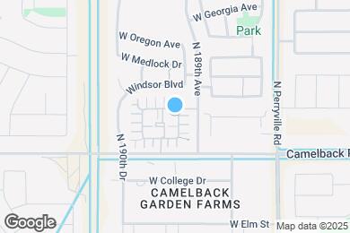 Map image of the property - 5102 N 189th Dr