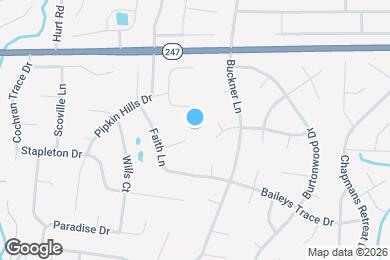 Map image of the property - 2920 Bragg Ct