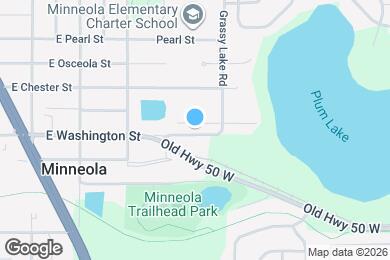 Map image of the property - 430 E Washington St