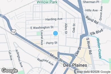 Map image of the property - 1385 Brown St