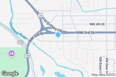 Map image of the property - 885 NW 2nd St.