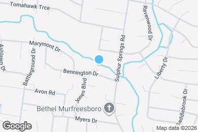 Map image of the property - 2210 Burr Ct