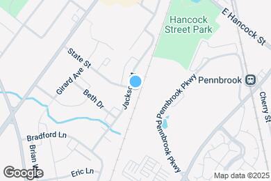 Map image of the property - 743 Jackson St