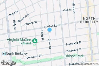 Map image of the property - 1623 Grant St